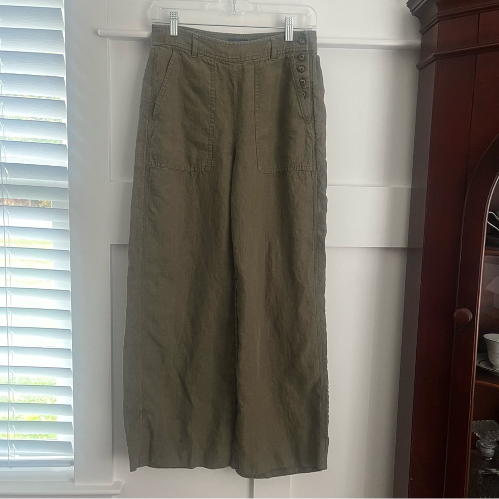 Polo Ralph Lauren (2) Linen Wide Leg Pants